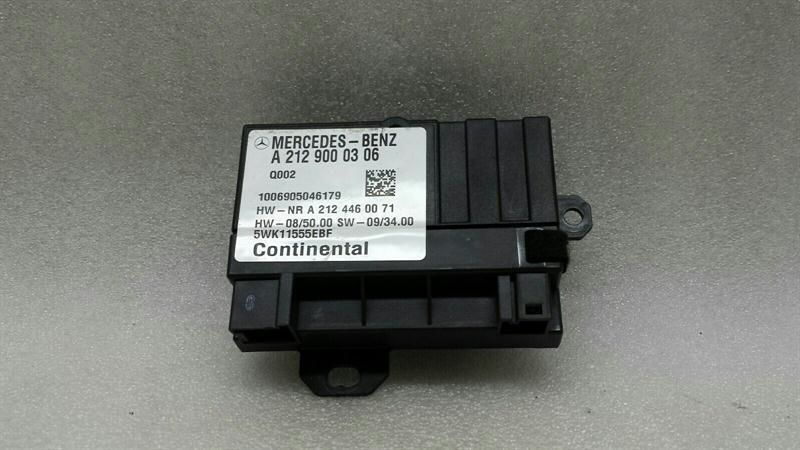 MERCEDES E CLASS W212 FUEL PUMP MODULE A2129000306 CONTROL UNIT FUEL PUMP