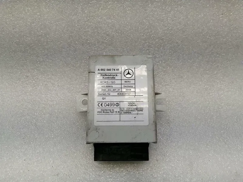 Mercedes CL W215 tire pressure control unit A0025407445 tire pressure