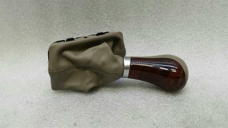 Mercedes SL R230 Gear Knob WOOD A2302675510 Shift Button Shift Bag BUTTON WOOD