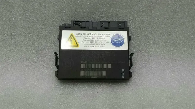 Mercedes CL W216 Left Rear Seat Module A2218709186 Seat Control Unit Rear Left