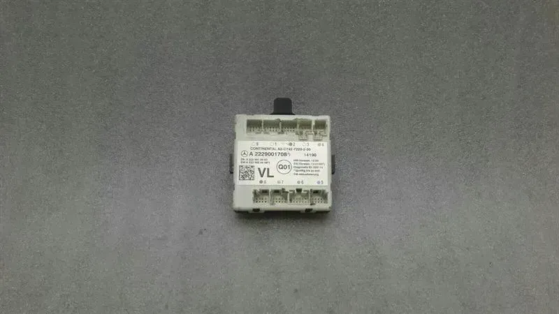 Mercedes C Class W205 FLH Door Module A2229001708 Door Control Unit Front Left