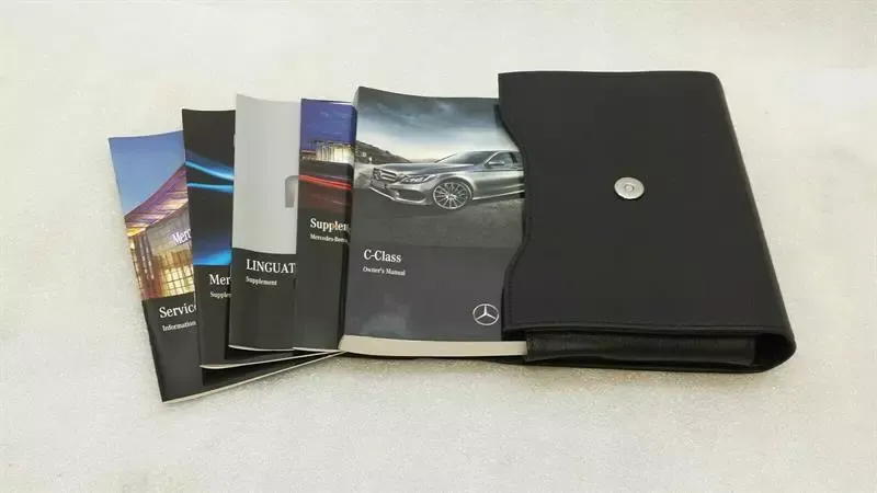 Mercedes C Class W205 Manual Service Booklet Car Maintenance Manual