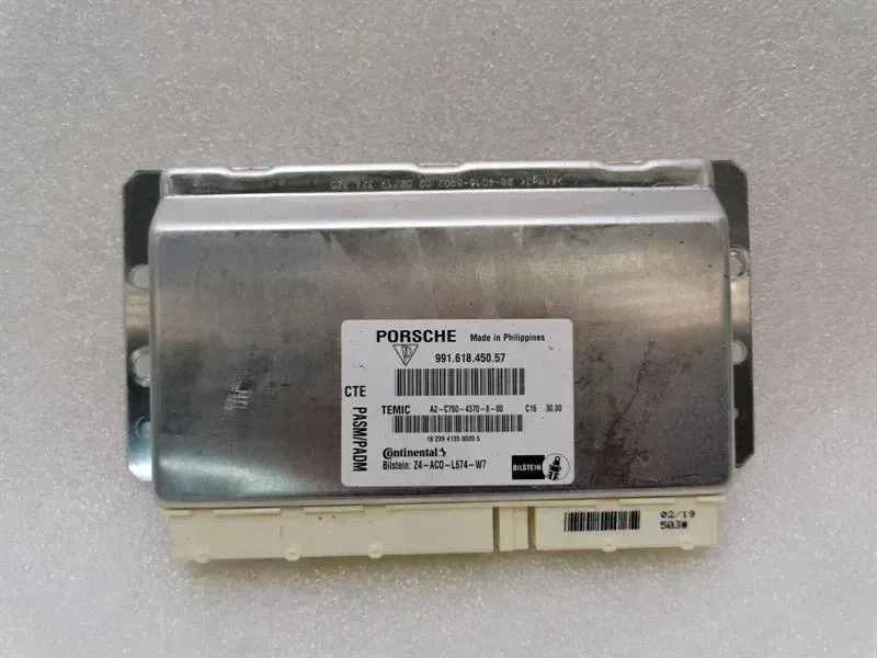 Porsche Cayman 718 GT4 Electronic Module 99161845057 Control Unit PASM/PADM