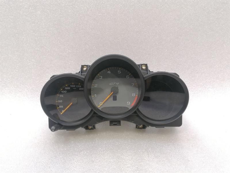 Porsche Cayman 718 GT4 Instrument Cluster 982920855B Speedometer GT4 MPH