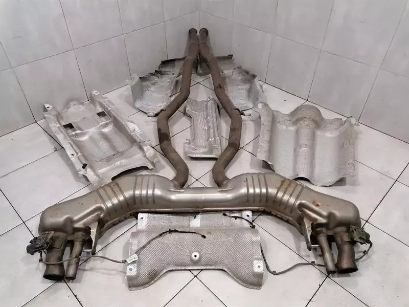 Mercedes CL W217 M177 S63 AMG LIFT MOP exhaust silencer A2174901821 exhaust