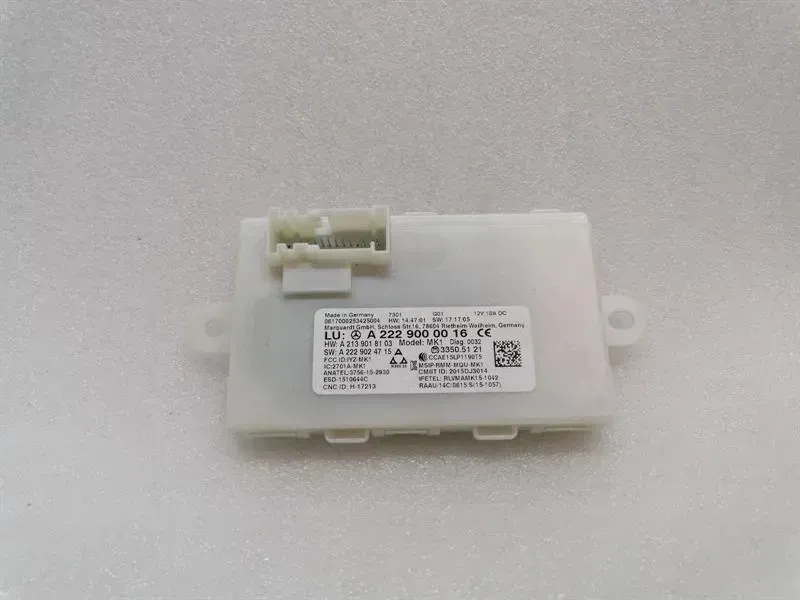 Mercedes CL W217 Electronic Module A2229000016 Control Unit KEYLESS-GO