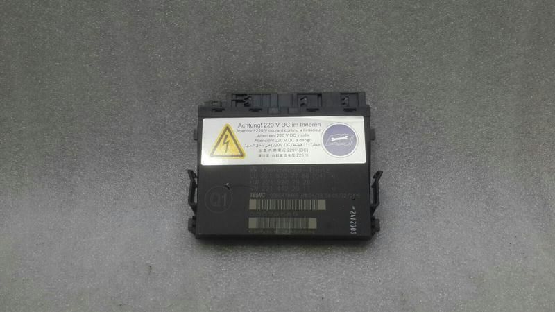 Mercedes S-class W221 seat module A2218707786 seat control unit