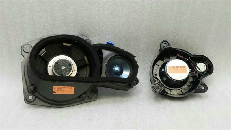 Mercedes CL W216 Left Door Speaker Set of 2 A2168201302 Speaker Set L7