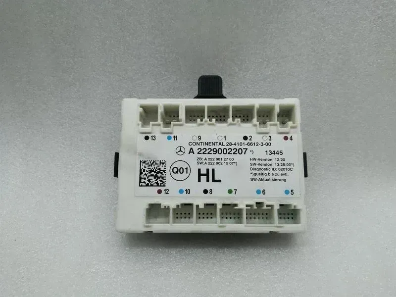 Mercedes S-Class W222 RLH Door Module A2229002207 Door Control Unit Rear Left