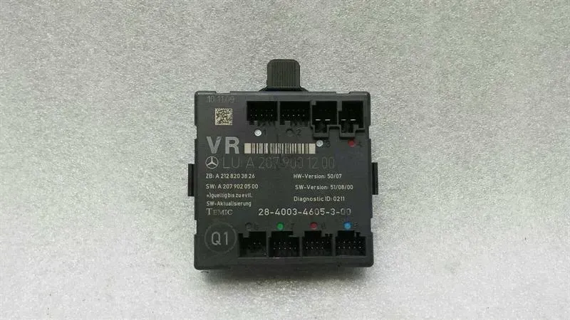 Mercedes E Class W207 C207 Left Door Module A2079001100 Door Control Unit Left