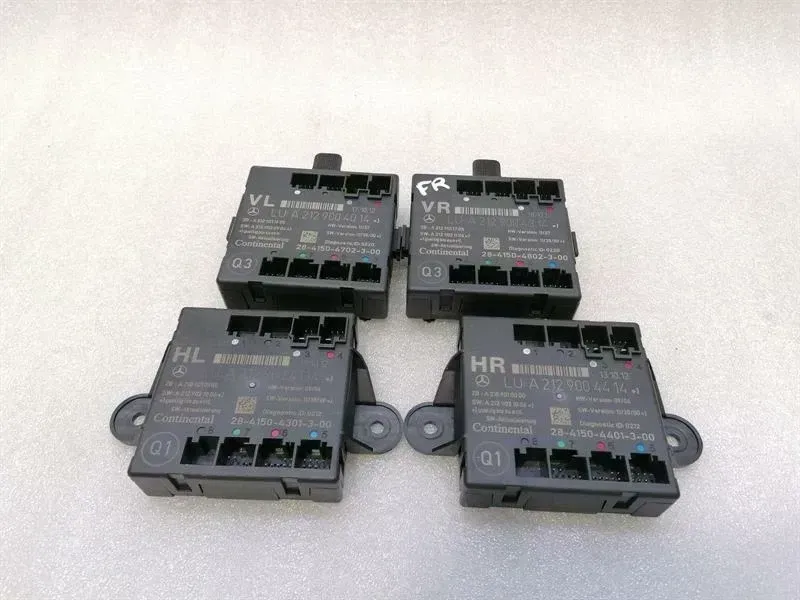Mercedes CLS W218 Door Module Set of 4 A2129004114 Door Control Unit Set