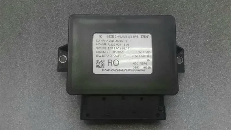 Mercedes S-Class W222 Park Brake Module A2229002713 Parking Brake Control Unit
