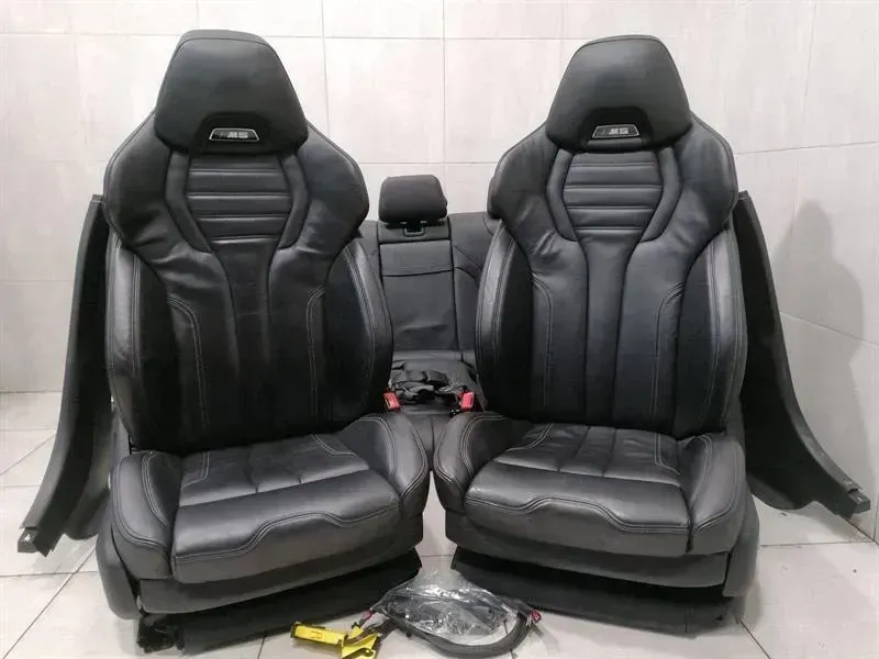 BMW 5 F90 G30 M5 SEATS SPORT M5 F90 SEATS INTERIOR BLACK LEATHER BLACK LEATHER