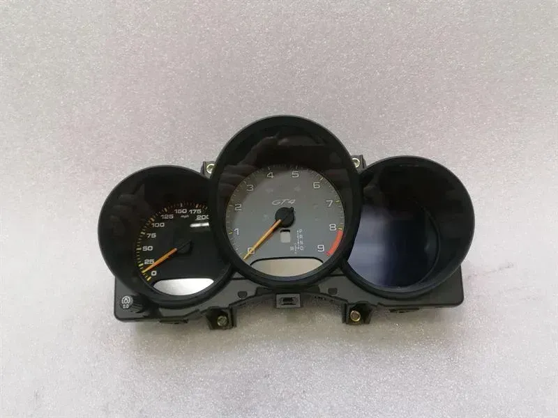 Porsche Cayman 718 GT4 Instrument Cluster 982920955F GT4 MPH 4.0 Speedometer