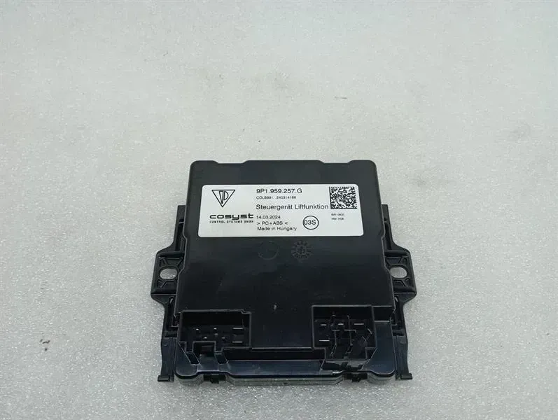 Porsche Cayman 718 electronic module 9P1959257G front axle lift control unit