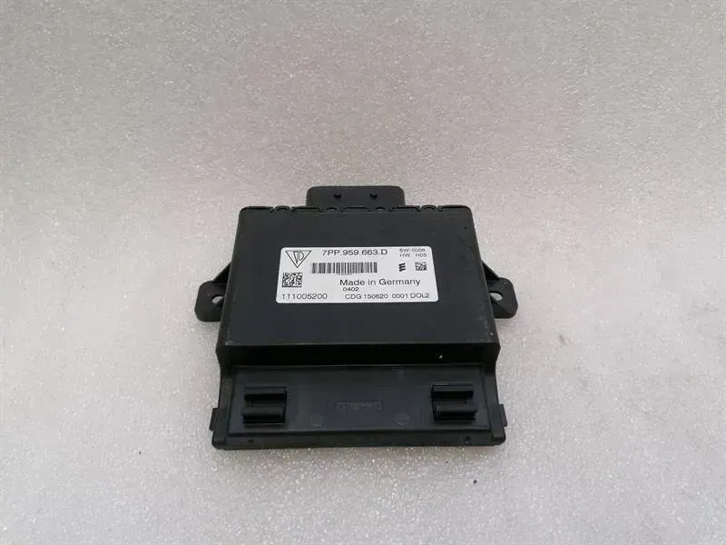 Porsche Cayman 718 GT4 electronic module 7PP959663D control unit