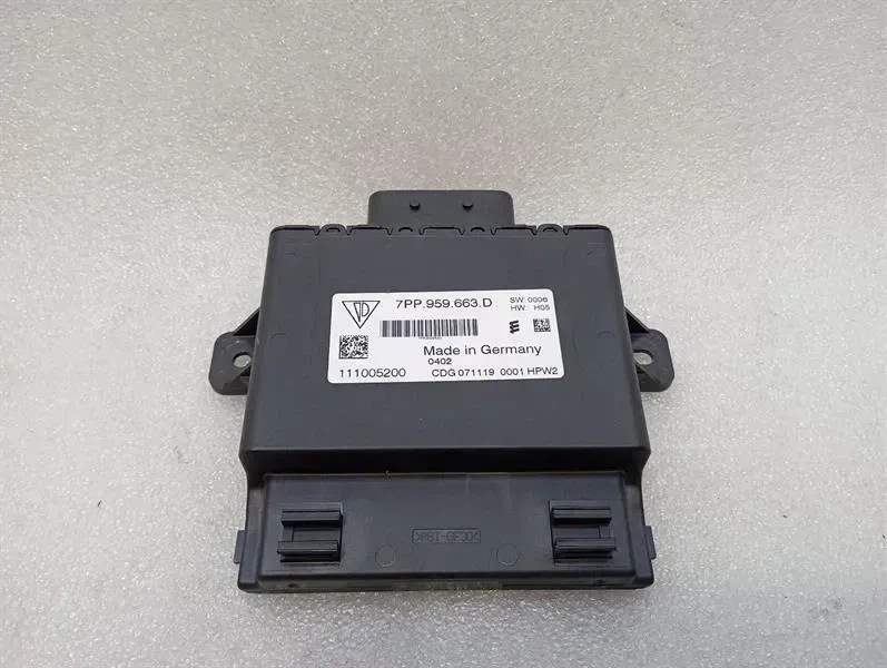 Porsche Boxster Spyder 718 Electronic Module 7PP959663D Control Unit