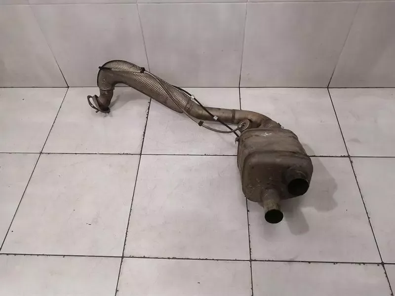 Porsche Cayman 718 Right Sport Exhaust Silencer 982251052C Exhaust Re PR:XLF