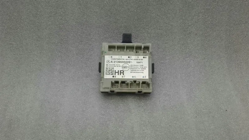 Mercedes E Class W213 Right Door Module A2139005009 Door Control Unit Rear RE