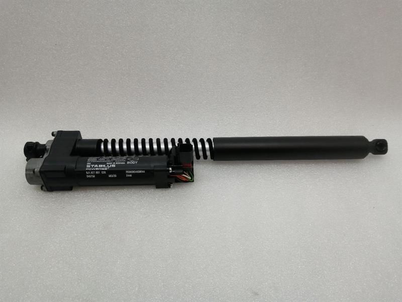 Porsche Taycan 9J boat lid strut 9J1827851 gas pressure spring tailgate