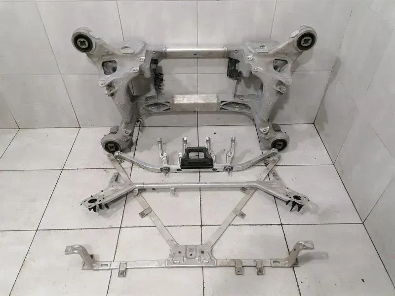 Porsche Taycan 9J subframe rear 9J1599030G axle frame rear axle