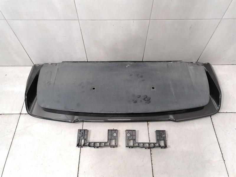 Porsche Taycan 9J 9J1807521B Turbo Diffuser Carbon Rear Diffuser Bumper