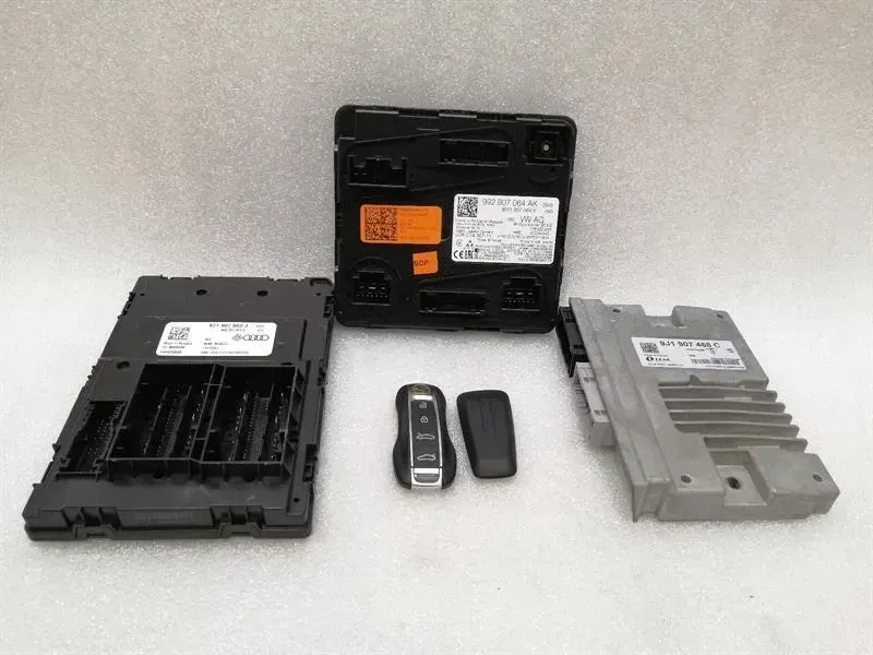 Porsche Taycan 9J Turbo Electronic Module 971907063J ECU Set