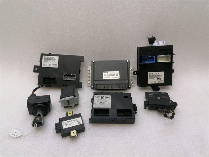 Porsche 911 997 Engine ECU Set 99761860101 Engine Control Unit Set MK1 3.6