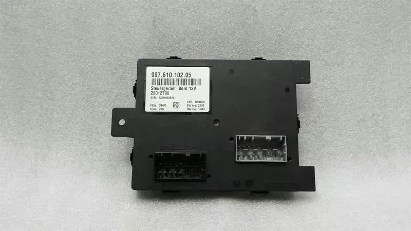 Porsche Cayman 987 body module 99761010205 control unit electrical system 12V