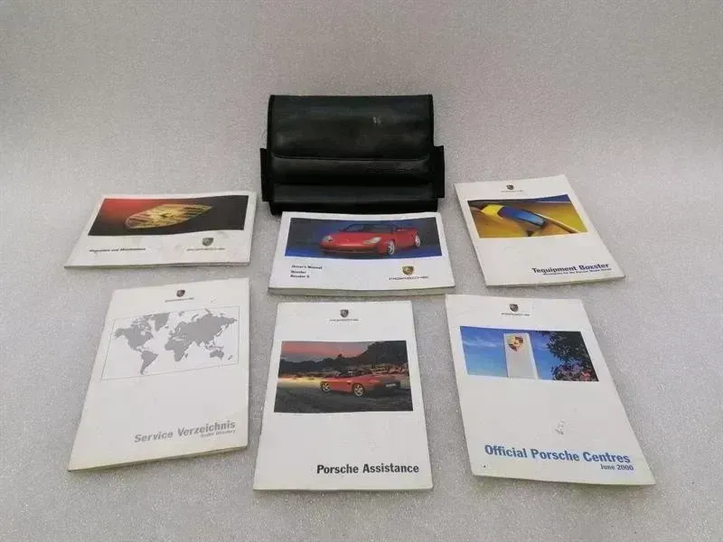 Porsche Boxster 986 Service Booklet / Maintenance Manual