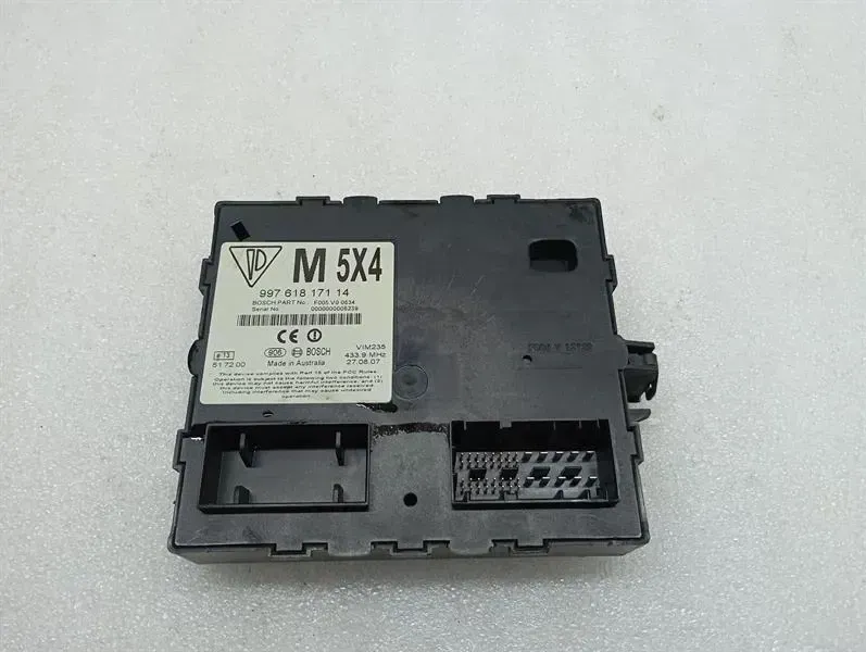 Porsche Boxster 987 electronic module 99761817114 control unit alarm ECU