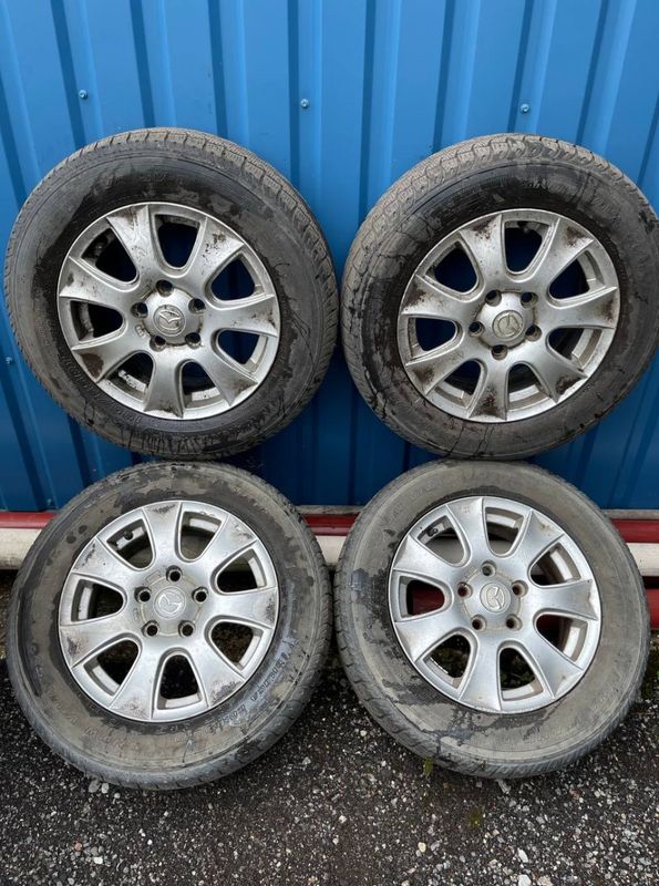 6JX15 ET50 D67.1 5X114.3 Rim set With Tyres 4 pcs MAZDA 6 (GG, GY) (2002-2007)