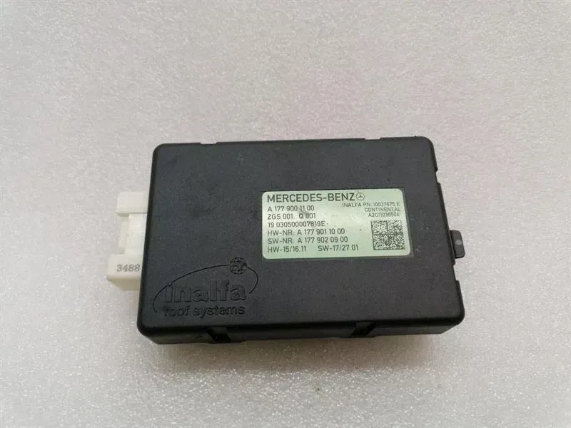 Mercedes A Class W177 Sunroof Module A1779001100 Panorama Roof Control Unit