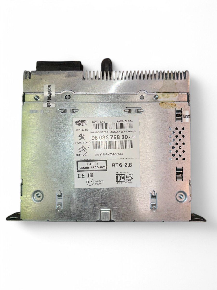9808376880 1611513080 CD  Changer PEUGEOT 508 I (W23) (2010-2018)