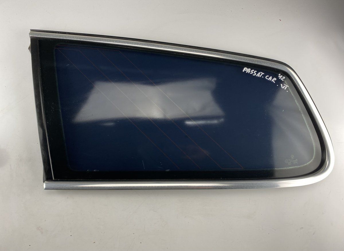 3AF845297AD Chassis Side Window glass Rear Left VW PASSAT B7 / ALLTRACK (2010-2015)