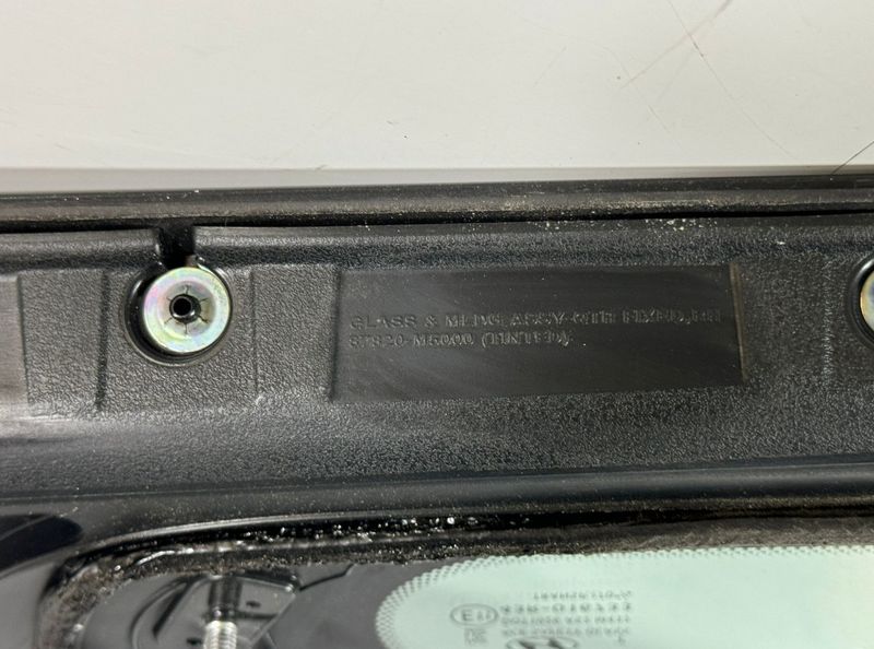 87820M5000 Chassis Side Window glass Rear Right HYUNDAI NEXO (FE) (2018-)