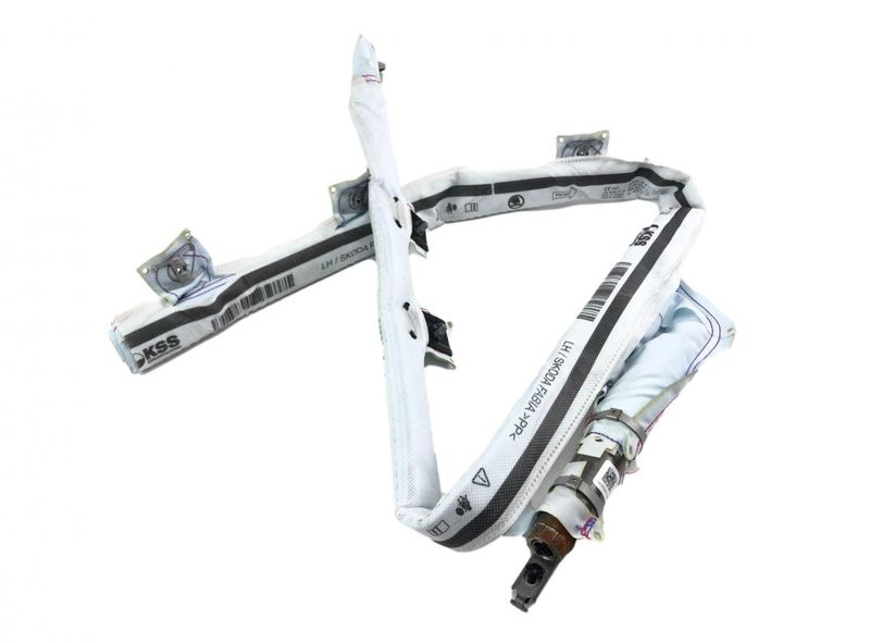 6V0880741E Head/roof/curtain airbag left SKODA FABIA III (NJ3) (2014-2021)