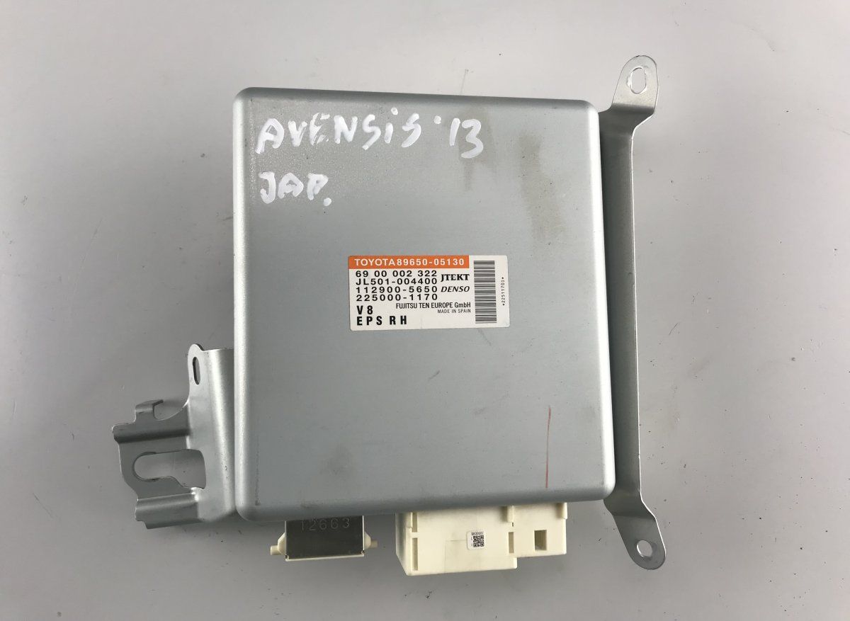 89650-05130 8965005130 6900002322 JL501-004400 112900-5650 225000-1170 2250001170 Power Steering Control Unit TOYOTA AVENSIS (T270) (2009-2018)
