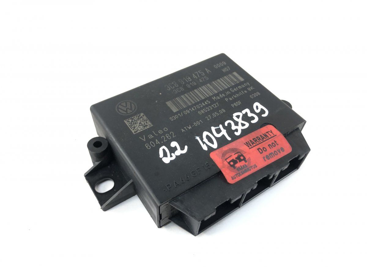 604262 604.262 Parking Aid Control Unit VW PASSAT B6 (3C) (2005-2010)