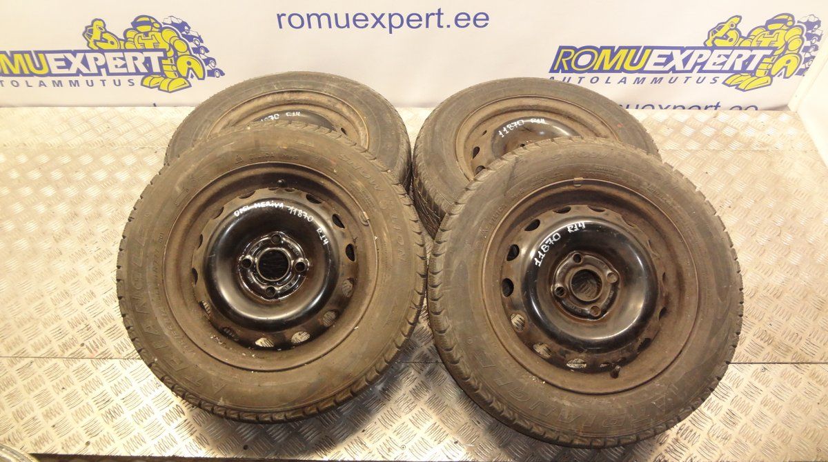 4X100 2140142 Rim set With Tyres 4 pcs OPEL MERIVA A (2003-2010)