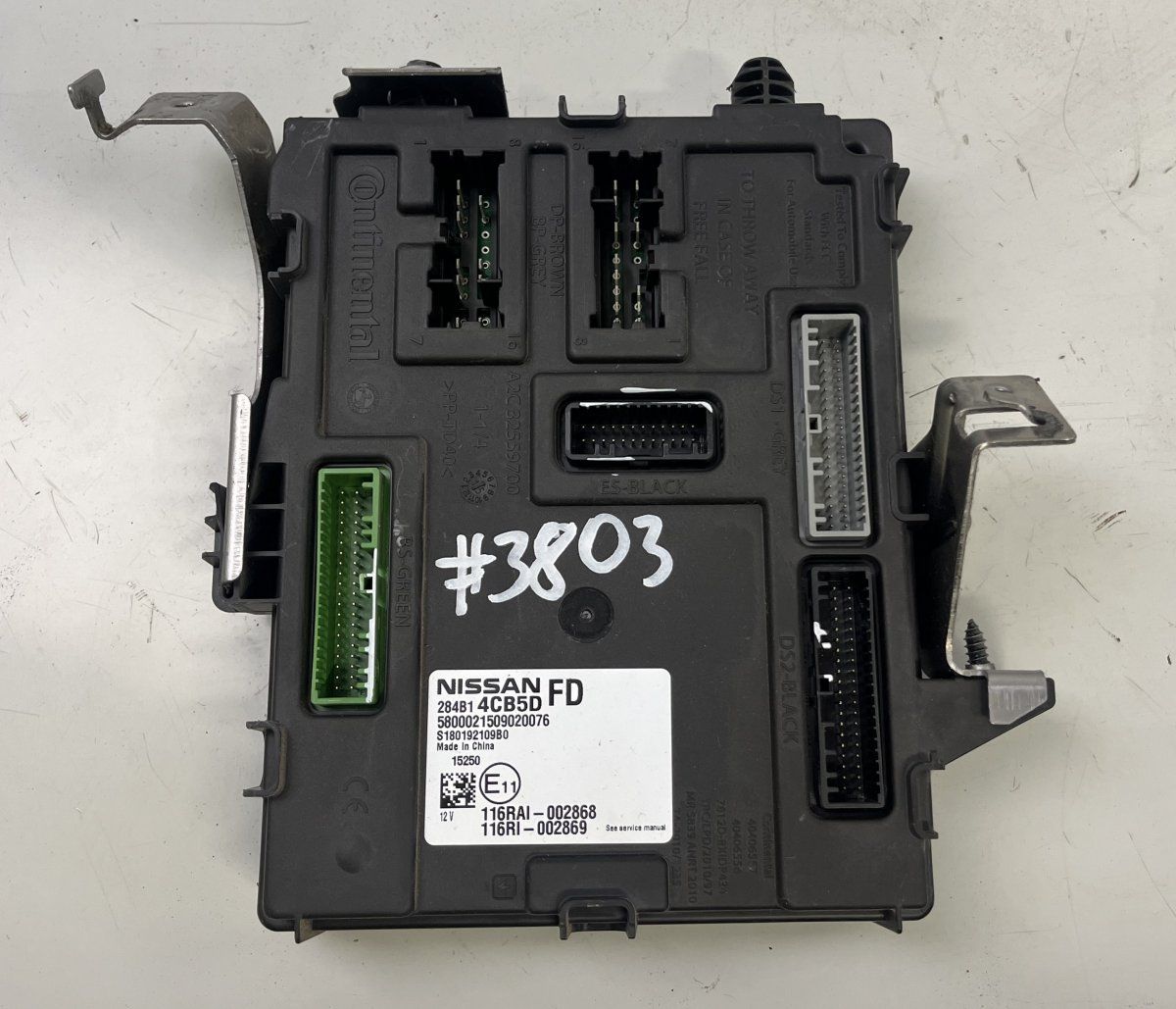 284B14CB5D S180192109B0 Body control module (BCM) NISSAN X-TRAIL III (T32) (2013-2022)