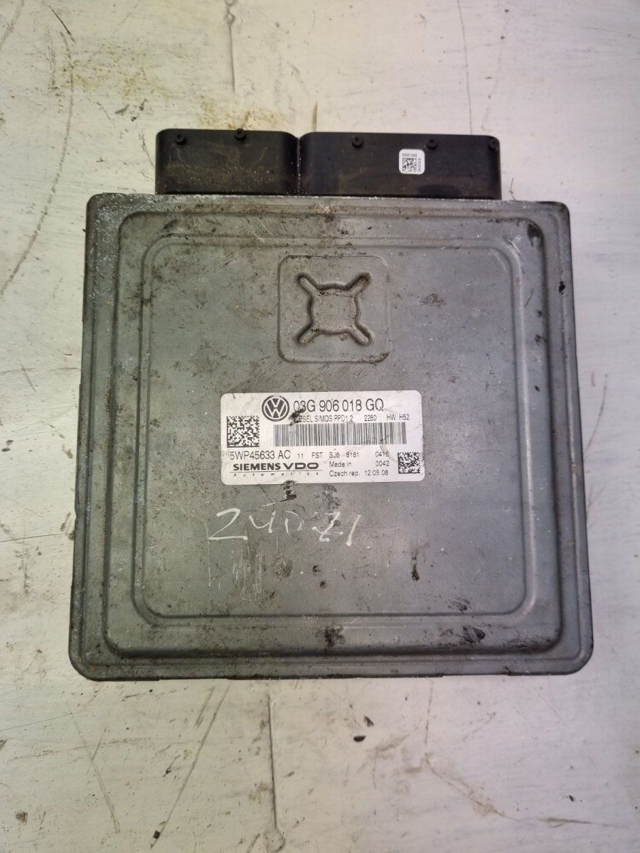 5WP45633AC Engine Control Unit / module (ECU) SEAT LEON (1P1) (2005-2012)