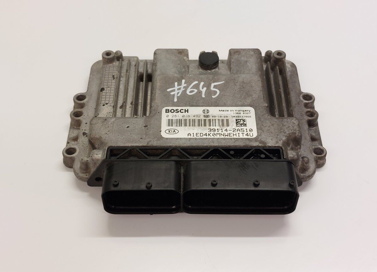 39114-2A510 391142A510 0281016492 Engine Control Unit / module (ECU) KIA CEE'D I (ED) (2006-2012)