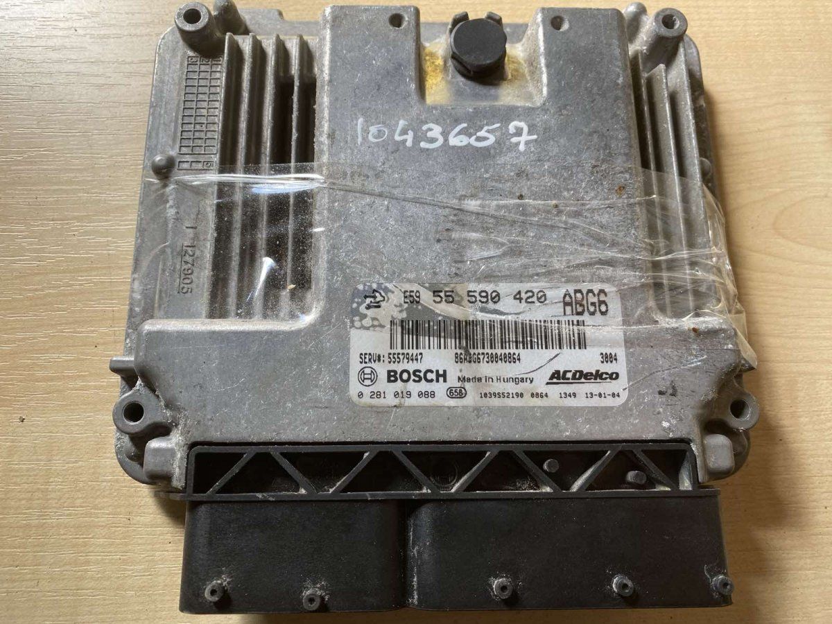 0281018769 0281030852 0281019088 Engine Control Unit / module (ECU) OPEL INSIGNIA A (G09) (2008-2017)