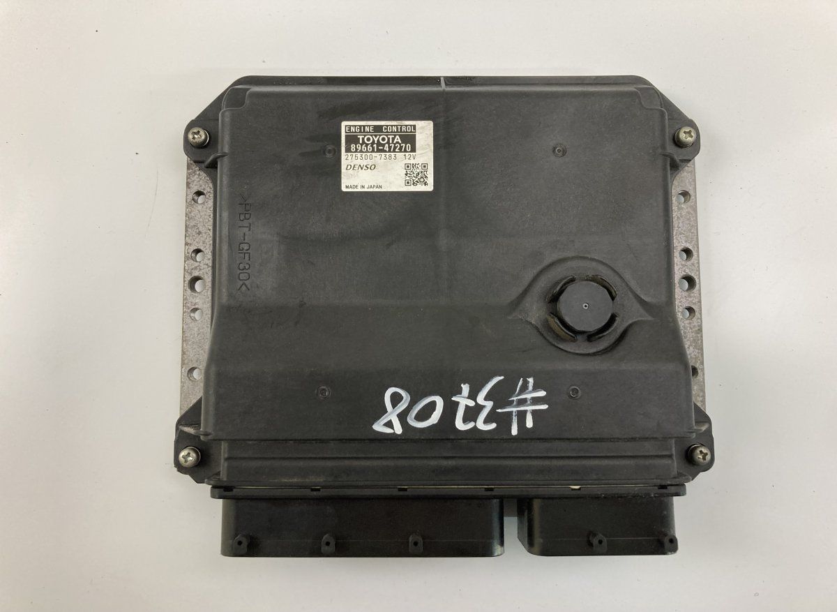 89661-47270 8966147270 275300-7383 2753007383 Engine Control Unit / module (ECU) TOYOTA PRIUS III (XW30) (2009-2015)