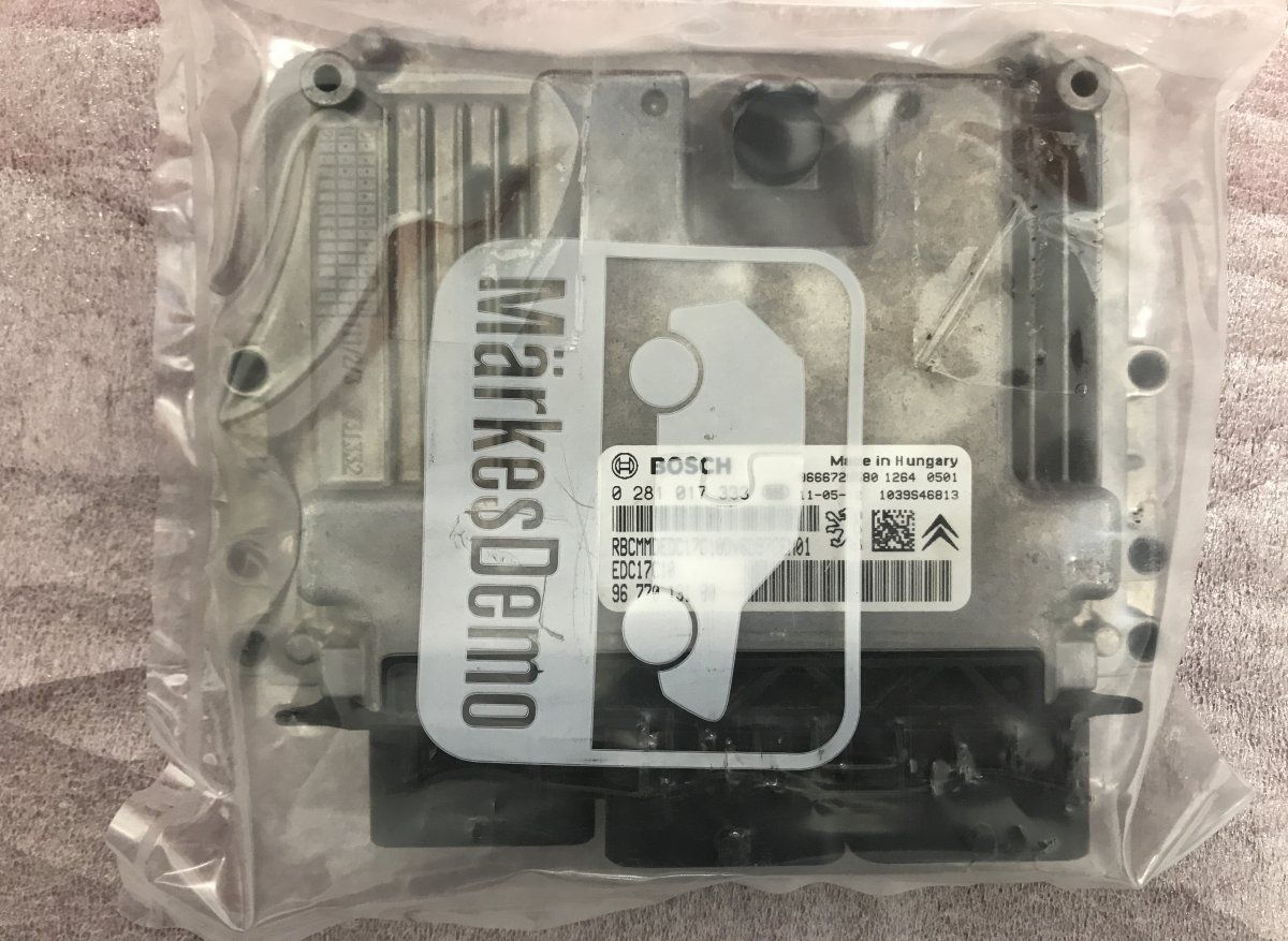 0281017333 Engine Control Unit / module (ECU) CITROËN C3 Picasso (2009-2017)