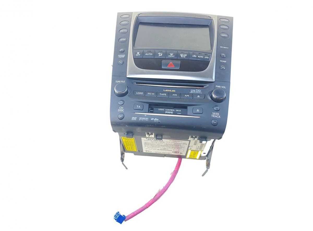 8611130860 Radio LEXUS GS III (2005-2011)