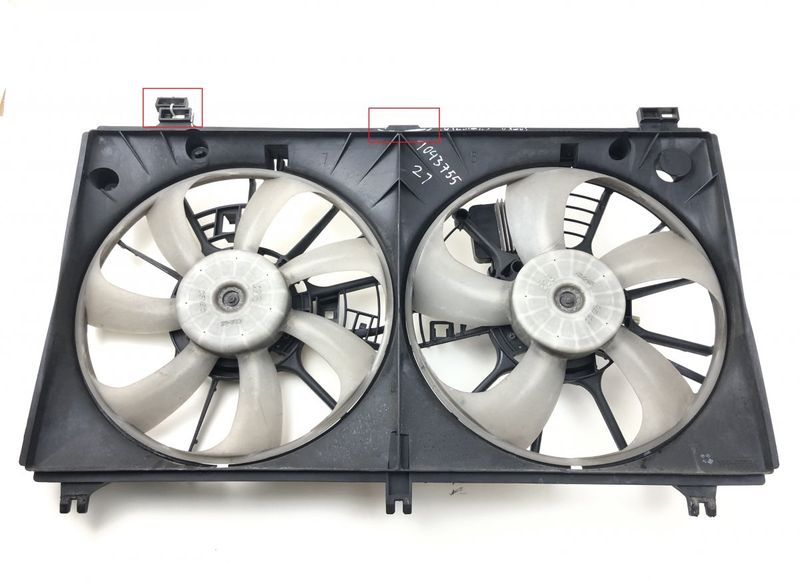 1671131610 Radiator Fan Electric LEXUS IS III (XE30) (2013-)