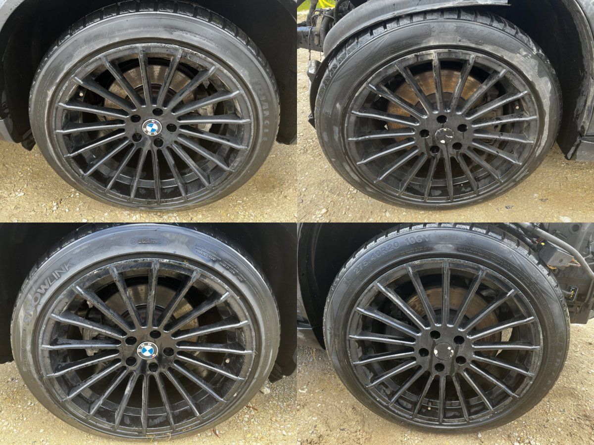 Rim set With Tyres 4 pcs BMW X5 (E70) (2007-2013)