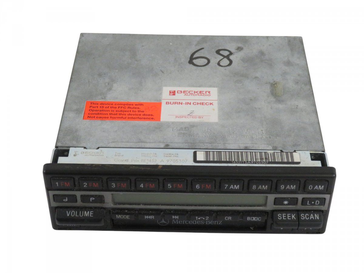 A0028208686 0028208686 Radio MERCEDES-BENZ S-CLASS (W140) (1991-1999)